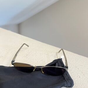 REVO RE 3009 011/63 Polarized H20 Gunmetal Oval Sunglasses 51-19 135‎ Italy